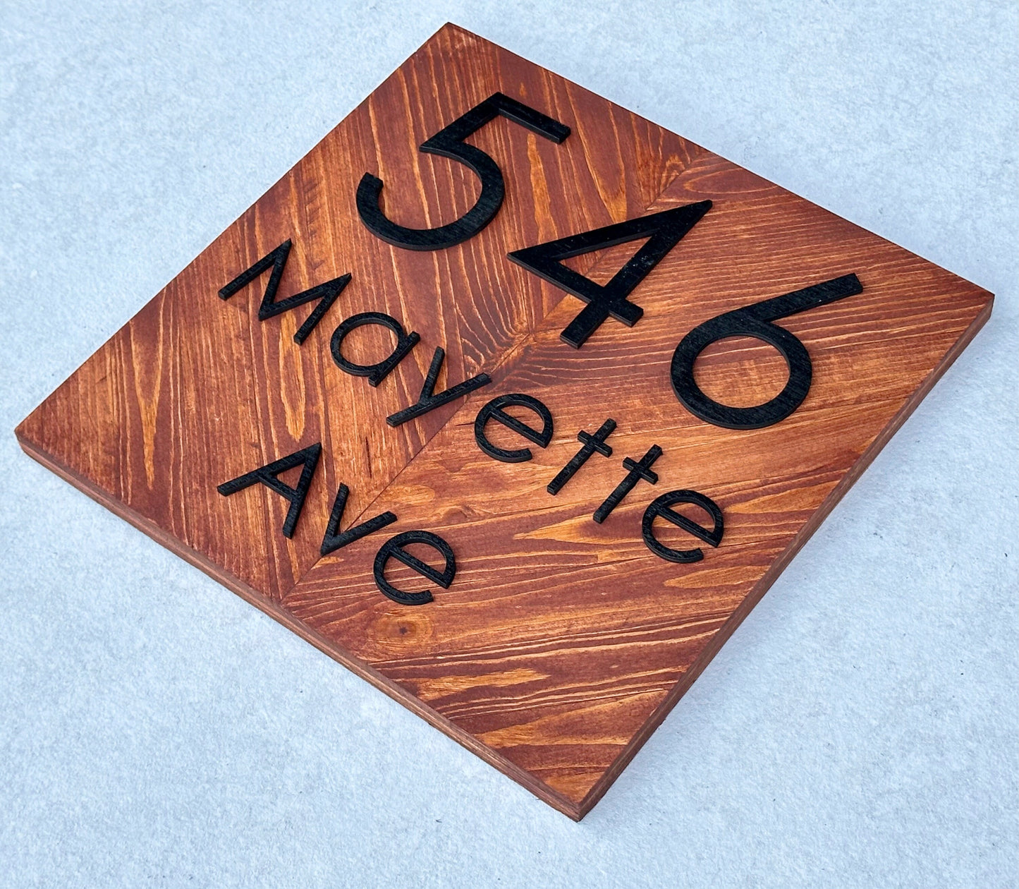 House Number Plaque, Address Numbers, Address Plaque, Address Sign, House Number Sign, Farmhouse Sign, Housewarming Gift, New Home Gift