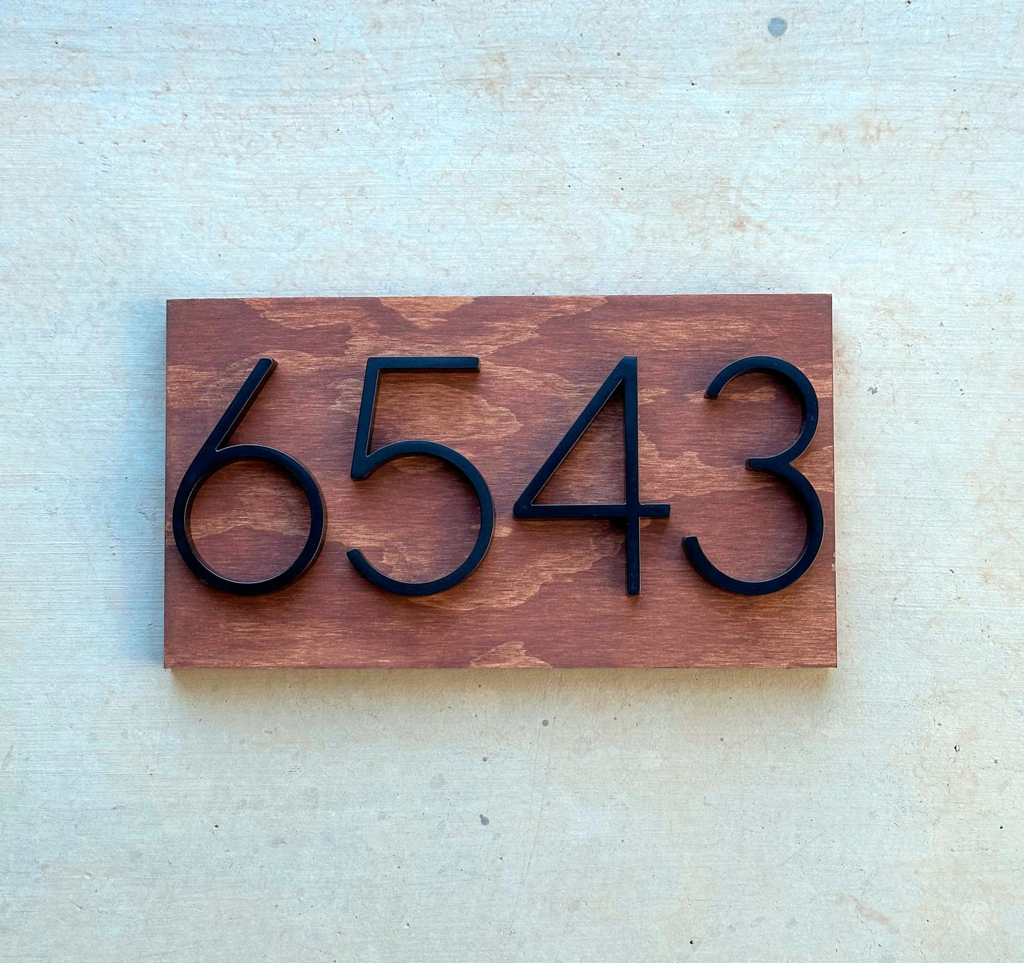 House Numbers, Address Numbers, Modern House Numbers, House Number Plaque, Wood Sign, Housewarming Gift, Home Gift, Personalized Wood Sign