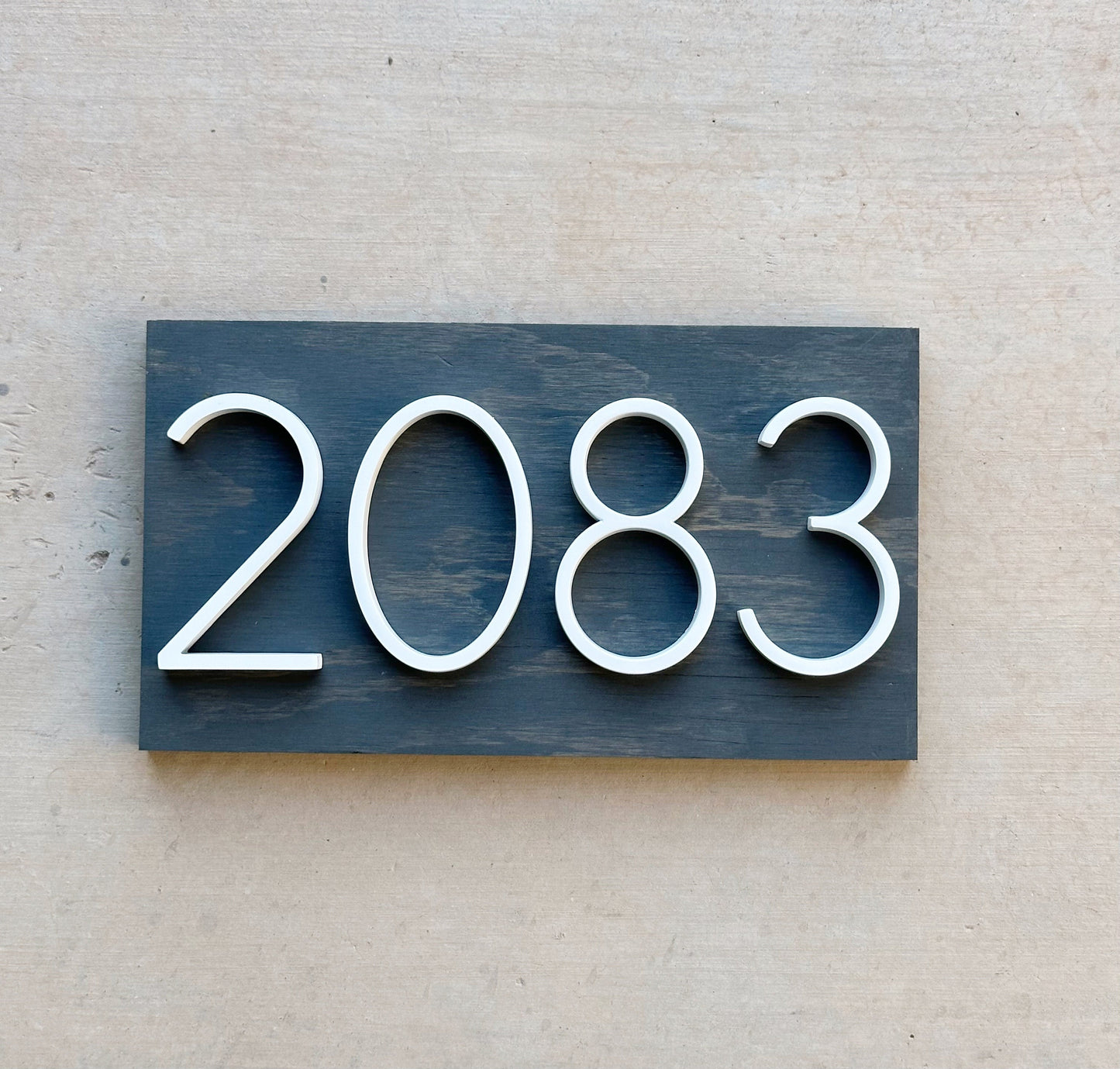 House Numbers, Address Numbers, Modern House Numbers, House Number Plaque, Wood Sign, Housewarming Gift, Home Gift, Personalized Wood Sign