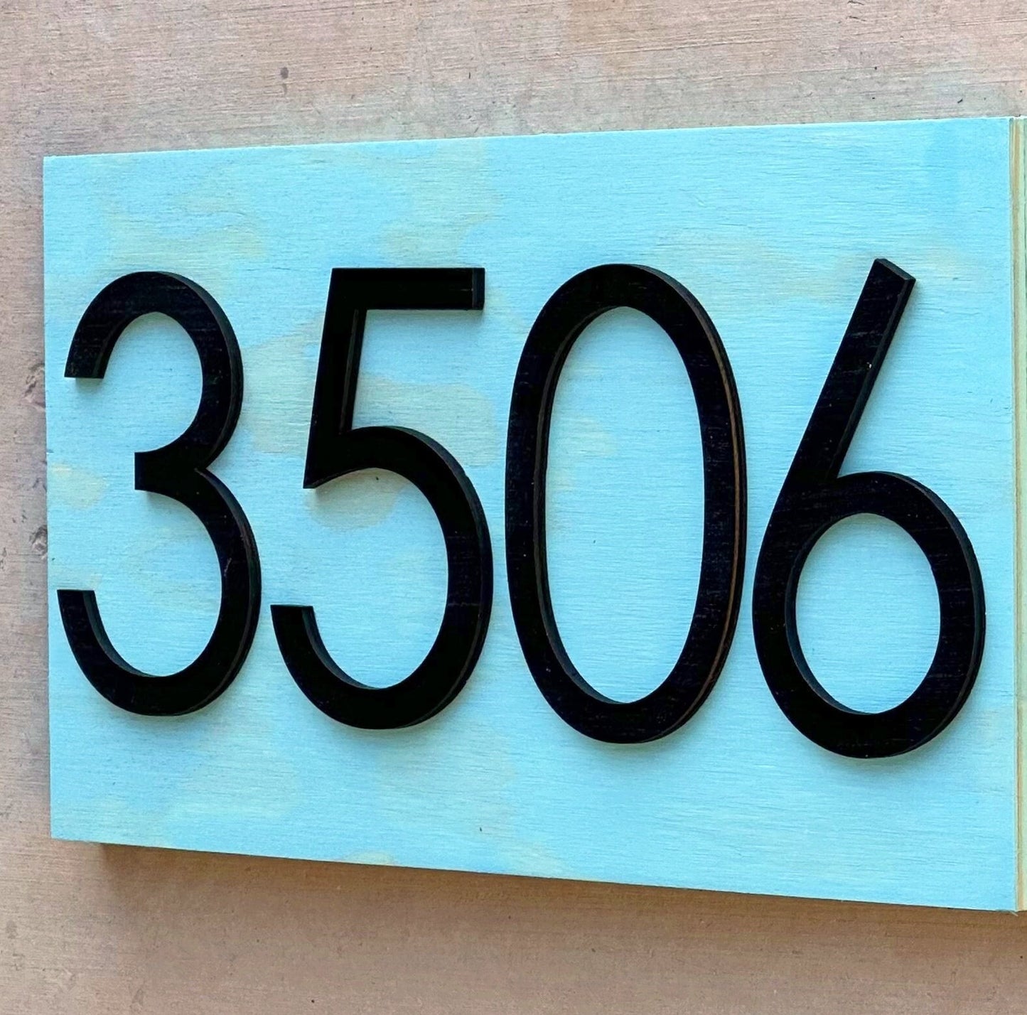 Personalized Wood Sign, House Numbers, Address Numbers, Modern House Numbers, Wood Art, Wood Sign, Housewarming Gift, New Home Gift
