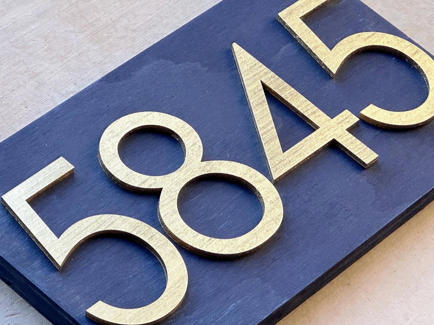 House Numbers, Address Numbers, Modern House Numbers, House Number Plaque, Wood Sign, Housewarming Gift, Home Gift, Personalized Wood Sign