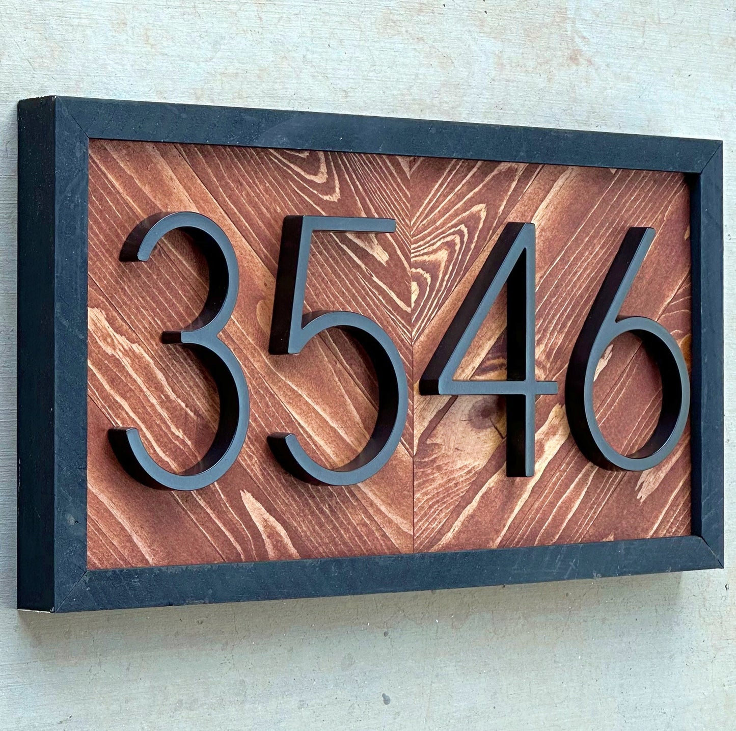 Address Plaque, Address Numbers, Address Sign, House Number Plaque, House Number Sign, Farmhouse Sign, Housewarming Gift, New Home Gift