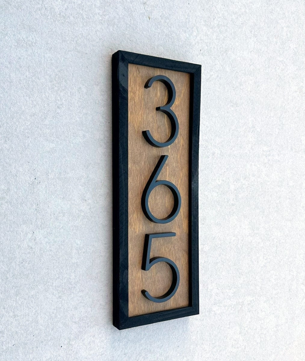 House Number Sign