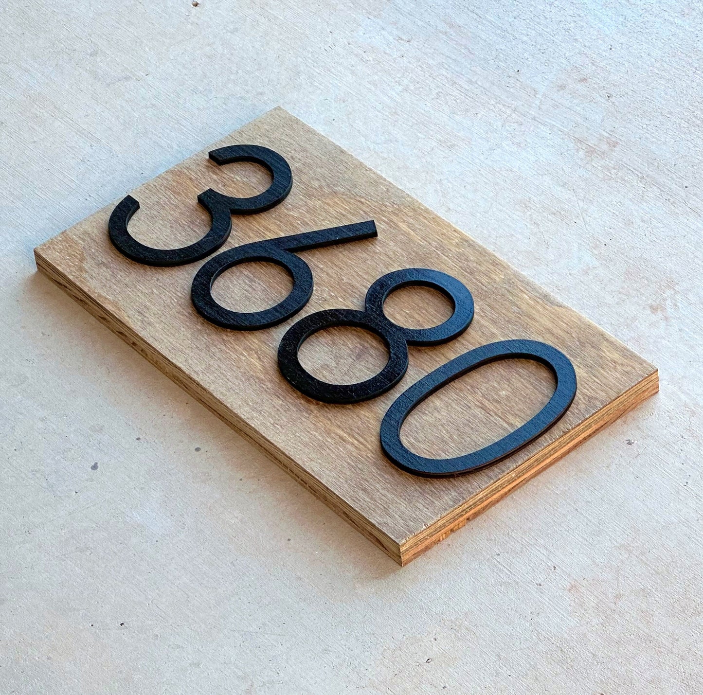House Numbers, Address Numbers, Modern House Numbers, House Number Plaque, Wood Sign, Housewarming Gift, Home Gift, Personalized Wood Sign