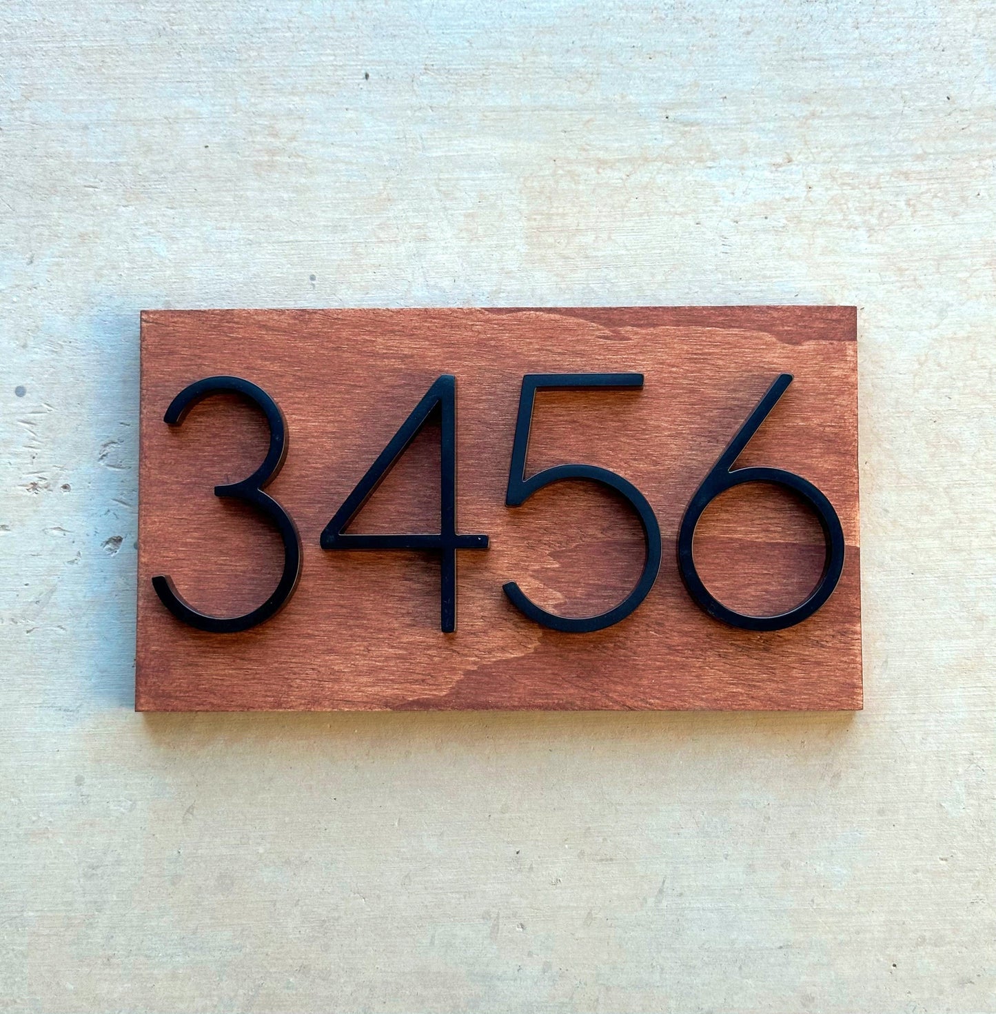 House Numbers, Address Numbers, Modern House Numbers, House Number Plaque, Wood Sign, Housewarming Gift, Home Gift, Personalized Wood Sign