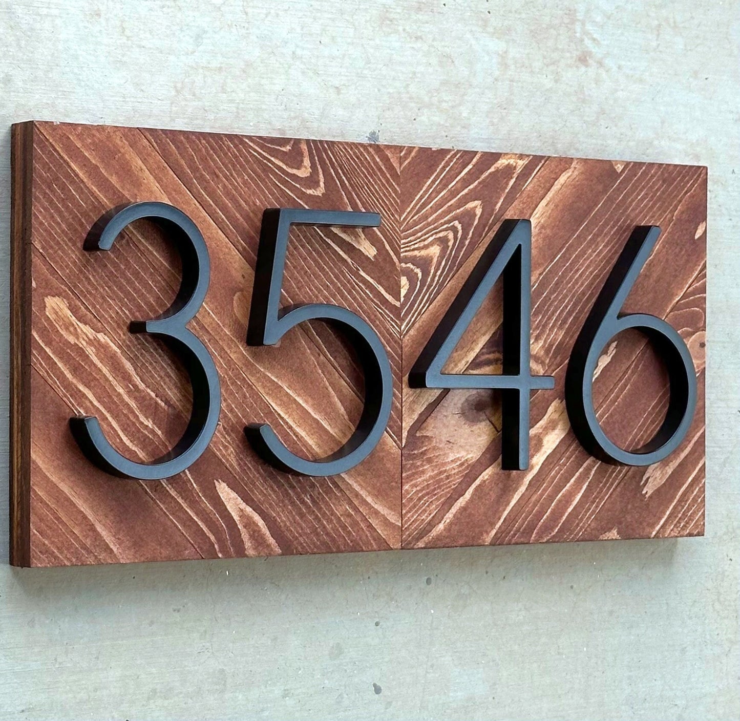 Address Numbers, Address Plaque, Address Sign, House Number Plaque, House Number Sign, Farmhouse Sign, Housewarming Gift, New Home Gift