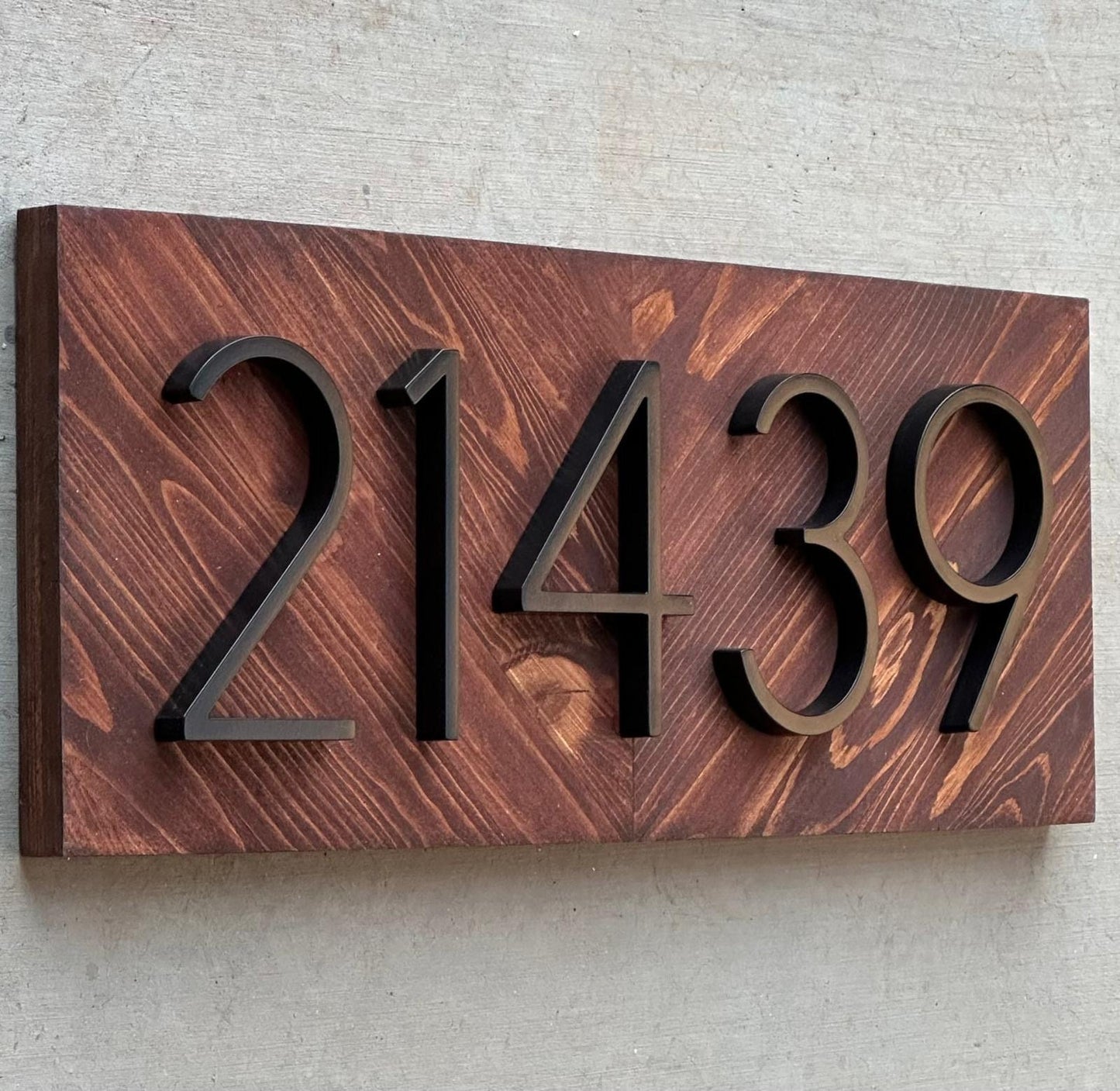 Address Numbers, Address Plaque, Address Sign, House Number Plaque, House Number Sign, Farmhouse Sign, Housewarming Gift, New Home Gift