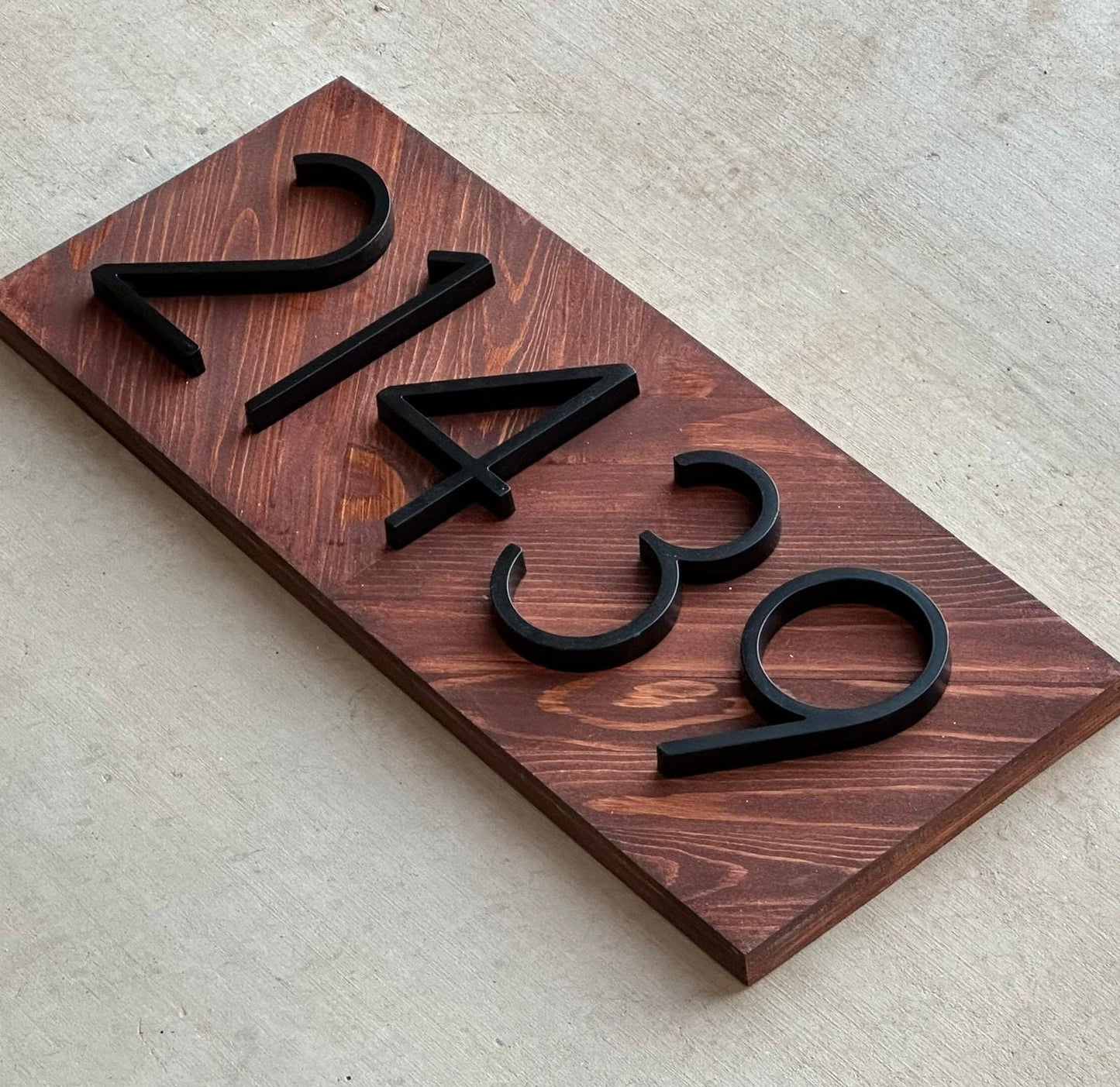 Address Numbers, Address Plaque, Address Sign, House Number Plaque, House Number Sign, Farmhouse Sign, Housewarming Gift, New Home Gift