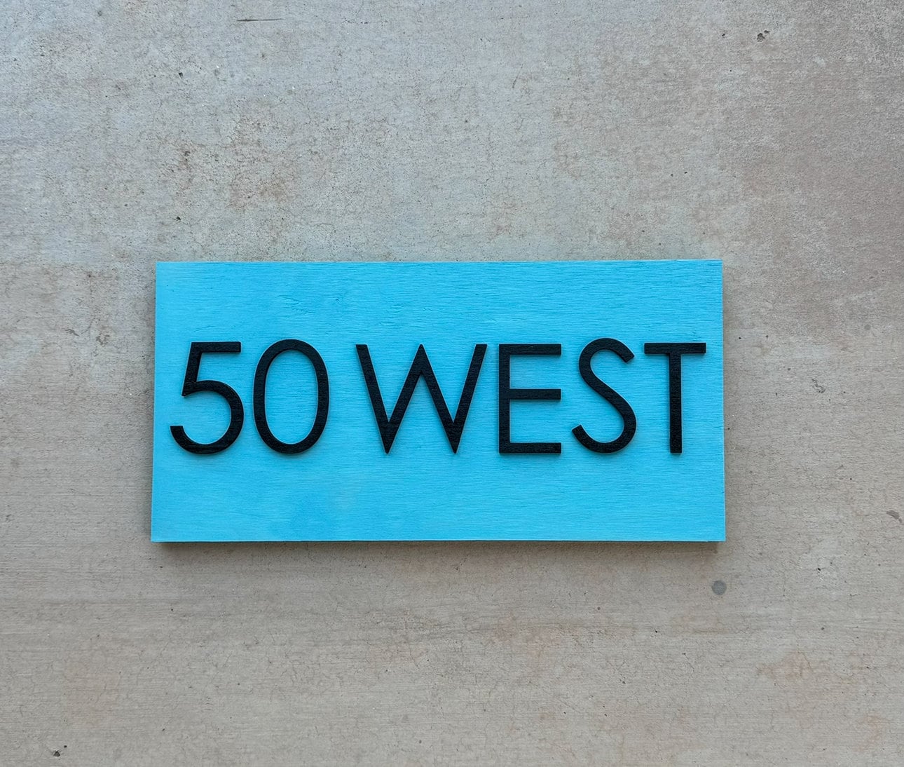 House Number Sign, House Number Plaque, Horizontal House Number Sign, House Numbers, Personalized Sign, Housewarming Gift, Wood Sign