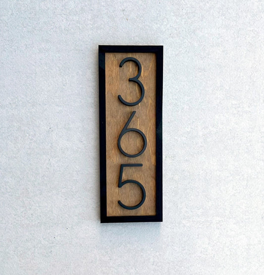 House Number Sign