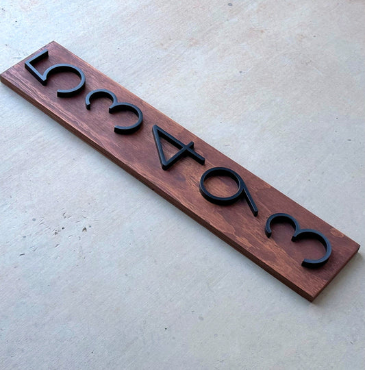 House Number Plaque, House Numbers, House Number Sign, Address Sign, Address Plaque, Address Sign, Address Numbers, Housewarming Gift