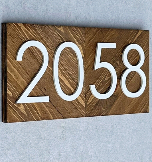 Address Numbers, Address Plaque, Address Sign, House Number Plaque, House Number Sign, Farmhouse Sign, Housewarming Gift, New Home Gift