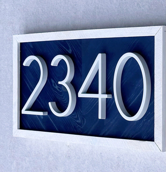 Address Plaque, Address Numbers, Address Sign, House Number Plaque, House Number Sign, Farmhouse Sign, Housewarming Gift, New Home Gift