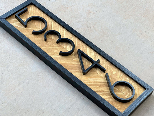 House Number Plaque, House Numbers, House Number Sign, Address Sign, Address Plaque, Address Sign, Address Numbers, Housewarming Gift
