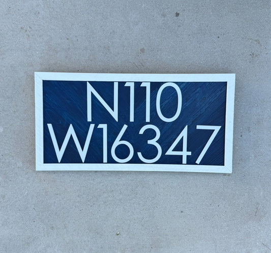 Street Name Address Sign, House Number Plaque, Address Numbers, Address Plaque, House Number Sign, Farmhouse Sign, Housewarming Gift